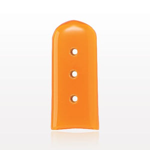 Instrumentenschutzkappe, belüftet, orange, 2,0x9,5x25,4 mm, 10 Stck.