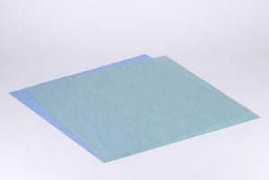Bogenverpackung blau / grün 100 x 100 cm interleaved SMMMS 43g 150 Stck.