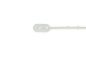 Kabelbinder aus Silikon rund, transparent, Länge 110 mm 100 Stck.