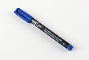 Sterilisationsfester Faserschreiber - blau 10 Stck.