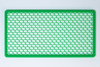 stericlin® Siebkorbabdeckung aus Silikon grün flexibel, 440 x 230 mm, 1 Stck.