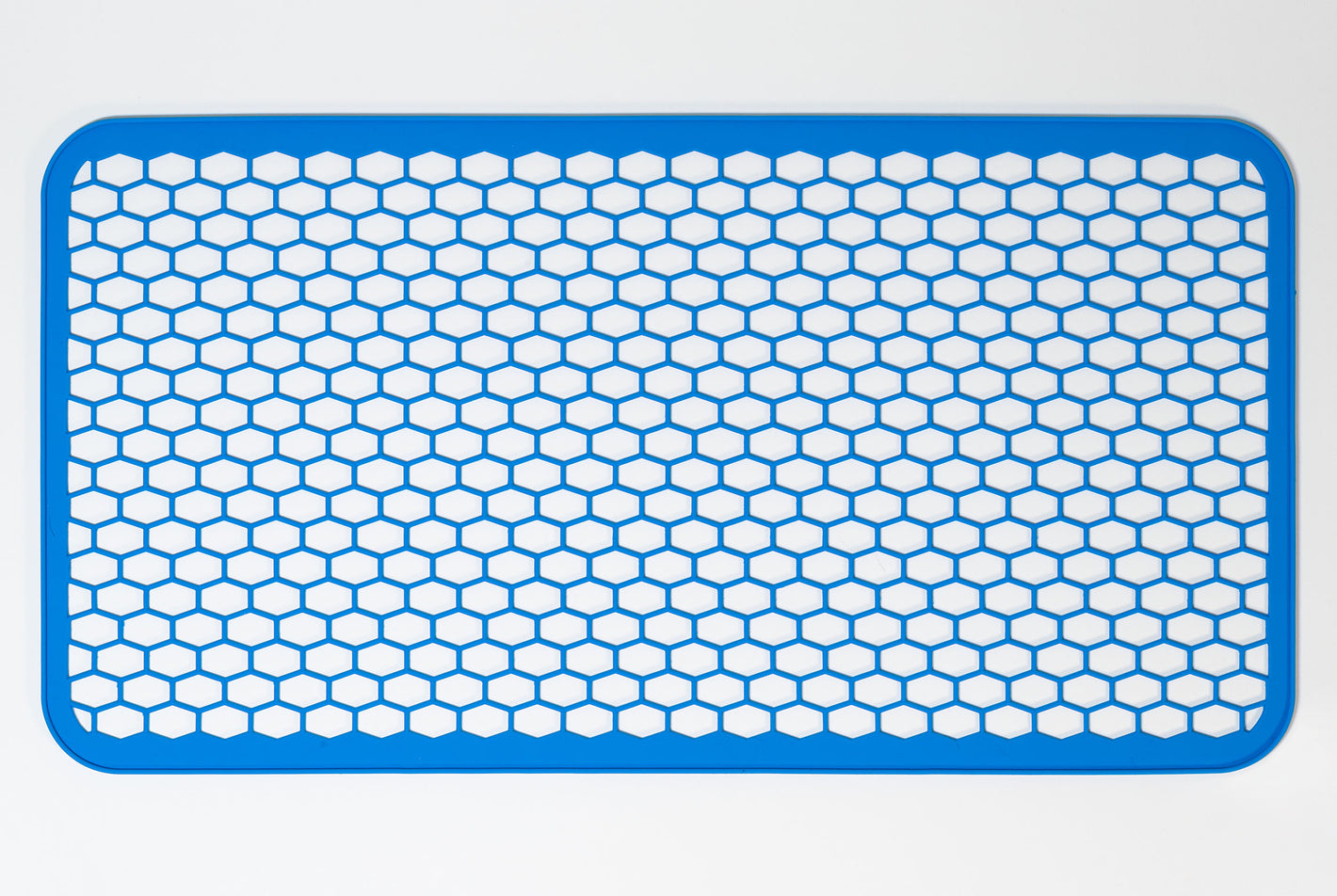 stericlin® Silikonmatte für Lochblechsiebkörbe 1/1 blau, 480 x 250 mm, 1 Stck.