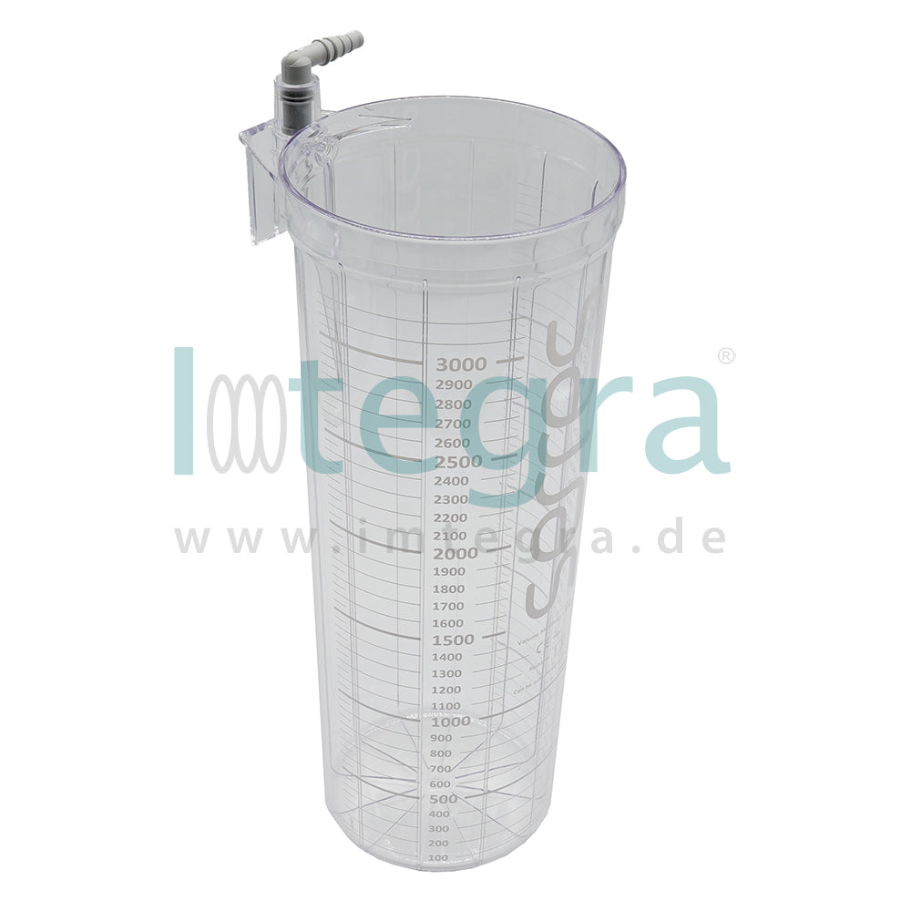 Serres Absaugbehälter 3000 ml, transparent, 1 Stck