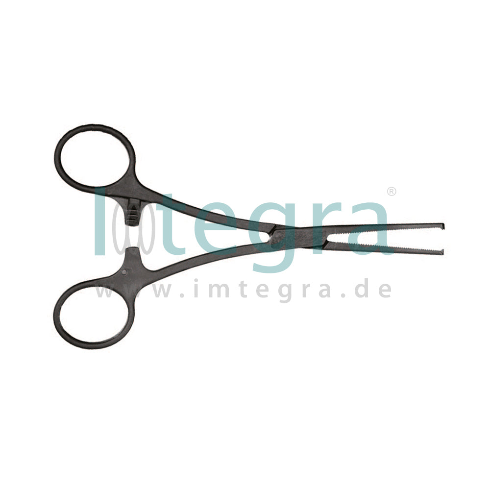 Sterile Einmal Aterienklemme „KOCHER“ 16 cm, gebogen, 20 Stck.