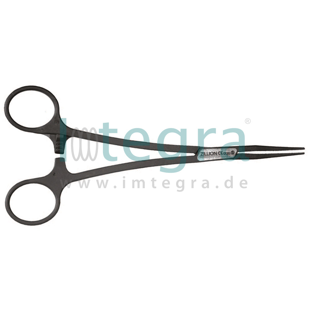 Sterile Einmal Aterienklemme  „BIRKETT“ 18,5 cm, gebogen, 26 Stck.