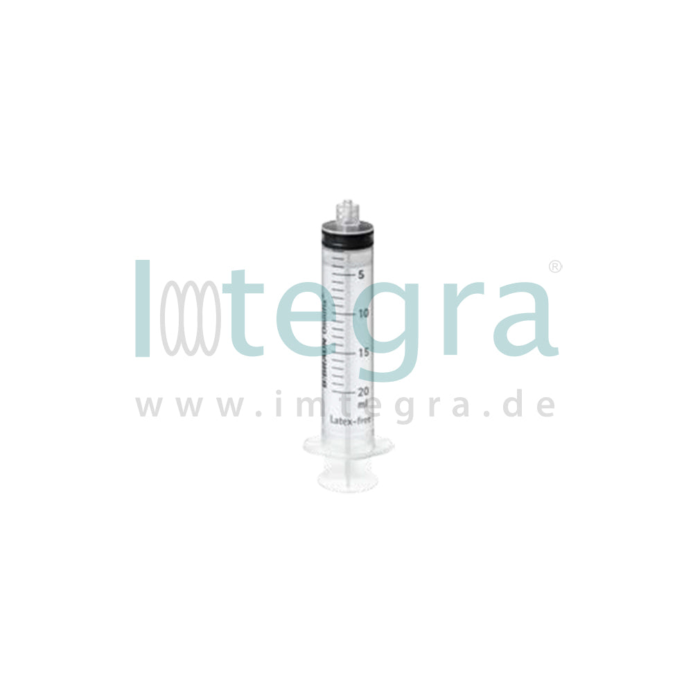 Omnifix® Luer Lock Solo, Einmalspritze-dreiteilig, 20 ml, zentrischer Konus, 100 Stck.