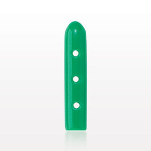 Instrumentenschutzkappe, belüftet, grün, 2,8x19,0 mm, 10 Stck.