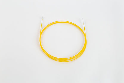 Reinigungsbürste für Endoskope doppelseitig gelb Kopf 3,0 - 5,0 mm / 4,0 - 6,0 mm, Länge 2.300 mm 50 Stck.