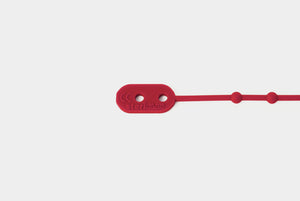 Kabelbinder aus Silikon rund, rot, Länge 110 mm 100 Stck.