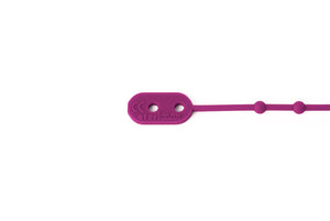 Kabelbinder aus Silikon rund, violett, Länge 110 mm 100 Stck.