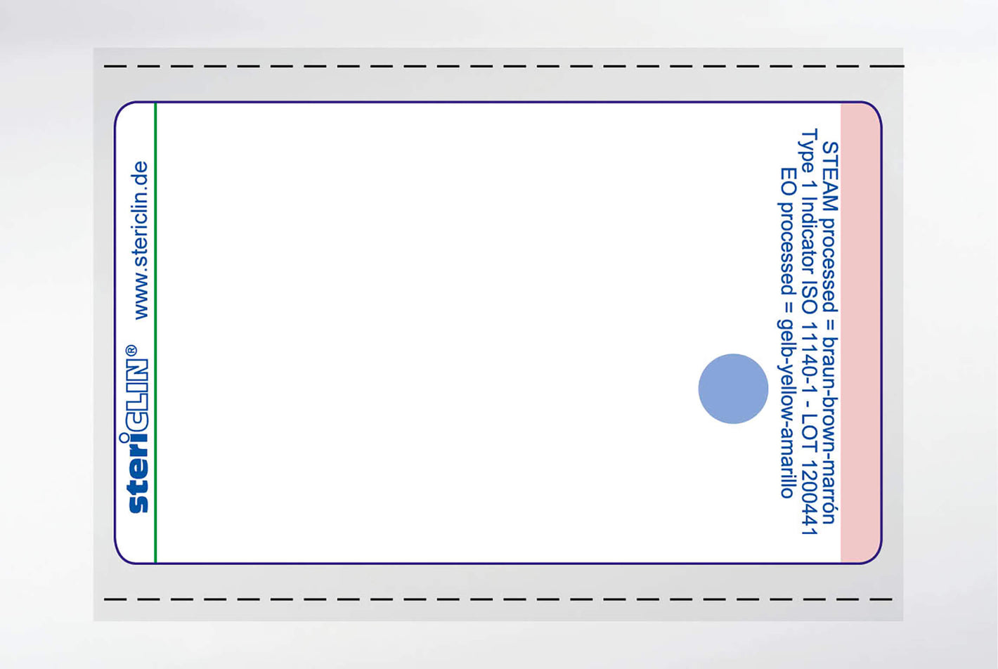 Haftetiketten auf Rolle f. Drucker, 55 x 33 mm, mit STEAM- und EO-Indikator 10000 Stck.