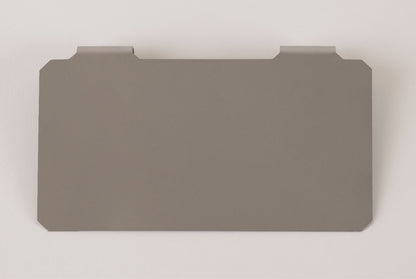 Siebkorbklemmschild aus Edelstahl, 90 x 50 mm, Material: 1.4310 25 Stck.