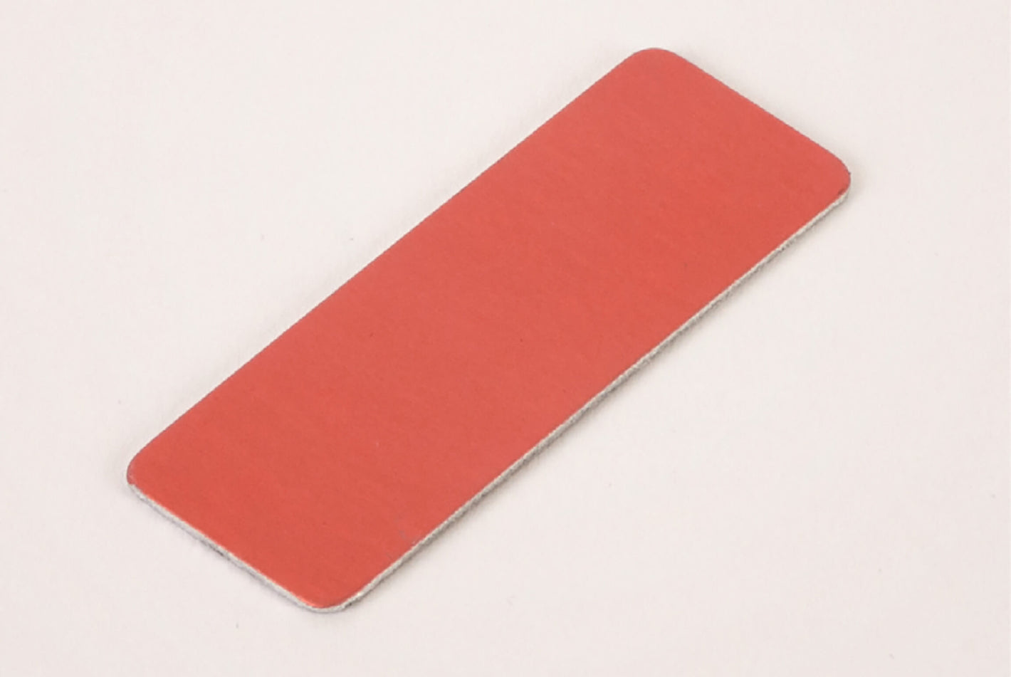 Identifikationsschilder aus Aluminium, rot, 50 x 18 mm 25 Stck.