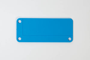 stericlin® Kunststoff (PA) Siebkorbschild, blau, 90 x 38mm 100 Stck.