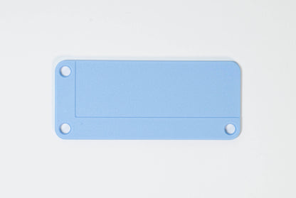 stericlin® Kunststoff (PA) Siebkorbschild, hellblau, 90 x 38mm 100 Stck.