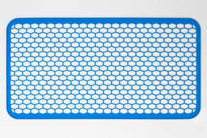 stericlin® Silikonmatte für Lochblechsiebkörbe 1/1 blau, 480 x 250 mm,  1 Stck.