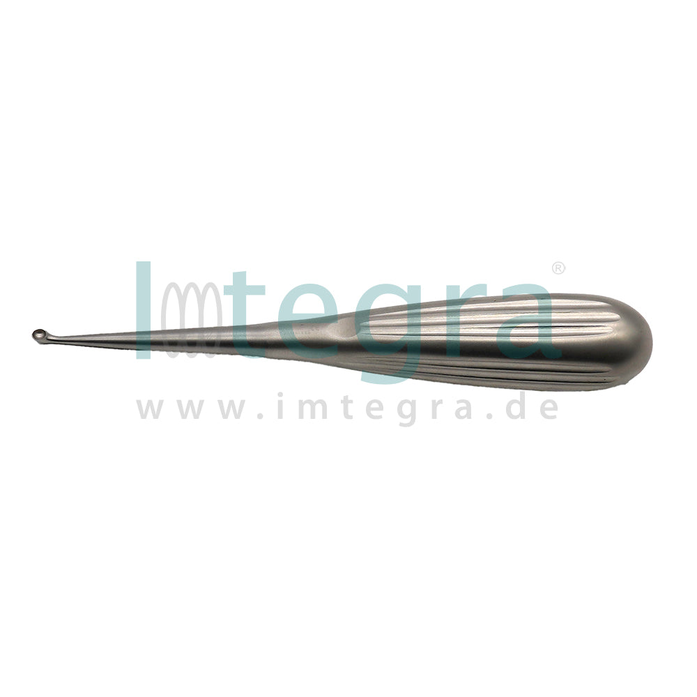 Scharfer Löffel Bruns, 4 mm, 16,5 cm