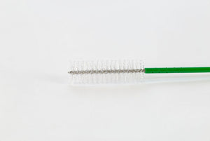 Reinigungsbürste für Hohlrauminstrumente, Kopf 15,0 x 50 mm, Länge 600 mm, Kunststoffschaft (grün),  5 Stck.