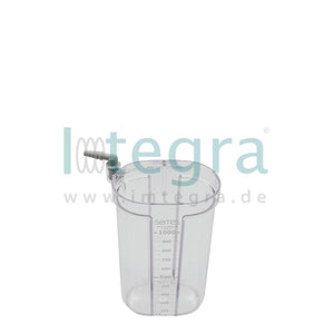 Serres Absaugbehälter 1000 ml, transparent, 1 Stck
