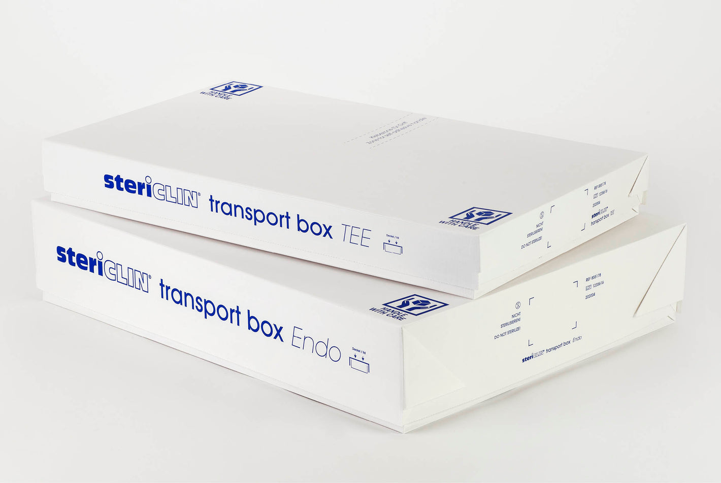 stericlin® transport box "ENDO" Boden 601 x 465 x 122 mm 50 Stck.