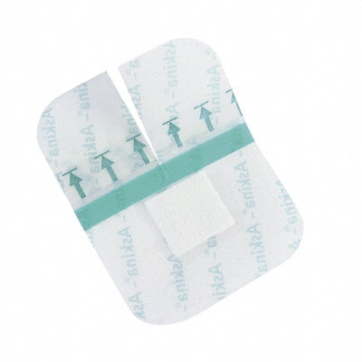 Askina® Soft Clear I.V., 8 x 6 cm, transparenter Fixierverband für Venenverweilkanülen, 50 Stck.